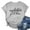 Grey, variant on T Shirts for Women Short Sleeve Crewneck Fun Letter Print Graphic Tee Summer Casual Soft Comfortable Tops Pink XL