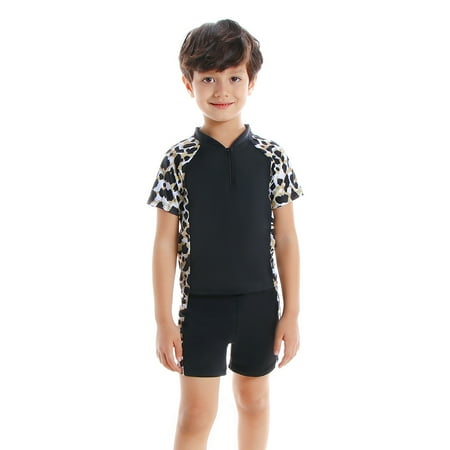 

Multitrust Father Son Swimming Short Pants Parent-Child Print Swimming Trunks
