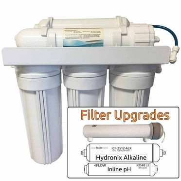 8-Stage UV pH Alkaline Zoi Pi Pure Reverse Osmosis System - Sterilizes, Neutralizes Acid, and Alkalizes Water
