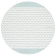 thumbnail image 3 of SAFAVIEH Montauk Nuala Abstract Dots Cotton Area Rug, Aqua/Ivory, 8' x 10', 3 of 5