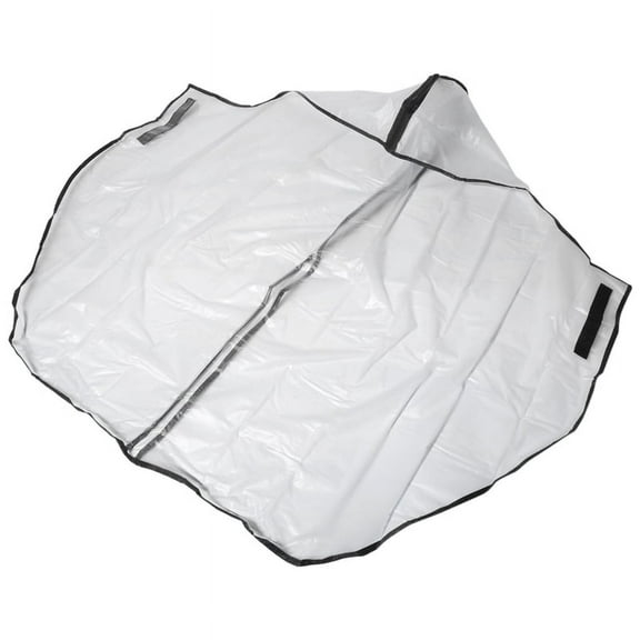 Golf Bag Rain Cover PVC Trolley Hood Waterproof Windproof Translucent Cart Travel