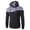 Black Sweatshirts 1PC, variant on Sweatshirts For Men Patchwork Long Sleeve Hoodies Casual Patchwork Color Jacket Autumn Winter Street Casual Sports Loose Basic Daily Outdoor Versatile Travel Tops