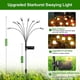thumbnail image 2 of Dinheiro Luces solares de jardín – Nueva luz solar mejorada, 8 luces solares Starburst para exteriores, luces solares de luciérnaga al aire libre, impermeables, luces decorativas solares para jardín,, 2 of 6