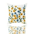 thumbnail image 5 of DEBGFS Spring Botanical Floral Embroidered Cushion Cover American Country Style Pillowcase Cotton Square Decorative Pillows for Sofa,C, 5 of 5