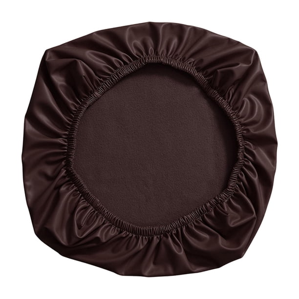 Funda para asiento de silla, color liso, elástica, de 15 a 20 pulgadas, resistente al polvo y extraíble. 38-52cm