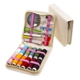 thumbnail image 4 of CIMAXIC Needle Thread Box 1 Set of 71Pcs Portable Sewing Needlework Kit Needle Thread Box Stitching Tools Bag for Home Travel (Assorted Color),5.71"X5.51"X1.38", 4 of 5