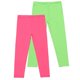 thumbnail image 1 of Odeerbi 3-12 Años Niñas 2 Pcs Leggings Mallas Elásticas Lycra Pantalones de Comodidad Suavidad Transpirable Pantimedias, 1 of 3