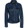 thumbnail image 3 of SR1 Performance C8 Corvette Jeweled Denim Jacket - Women's - Officially Licensed by GM US, Alpha, Medium, Regular, Regular, Indigo, 3 of 3