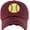 Maroon, variant on Softball Distressed Vintage Washed Baseball Cap Hat Womens Baseball