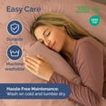 thumbnail image 5 of CGK Linens Premium Down Alternative Comforter - Full Size All-Season Fluffy & Cozy Duvet Insert, Mauve, 5 of 7