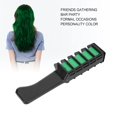 thumbnail image 3 of Temporary Hair Color Comb, Professional Portable Mini Instant Temporary Hair Dye Combs Non-Toxic Chalk Color for Girls and Boys Spray Hair Dyeing New Year Family Gathering(Dark fluorescent green), 3 of 5