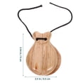 thumbnail image 5 of 1 Paire de Castagnettes Castagnettes pour Petits Doigts Rythme Instruments de Musique en Bois, 5 of 5