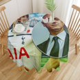 thumbnail image 3 of Harry Kane Mantel Redondo con Estampado Icónico de Temática, Se Adapta a la Mayoría de Mesas, Fácil de Cuidar, Regalo Perfecto para Aficionados, Amigos y Familia.180cm, 3 of 6
