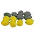 thumbnail image 2 of Large Artificial Lemons And Limes, Realistic Decorative Fake Prop Fruits - Set Of 12, 2 of 4