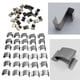 thumbnail image 1 of 55pcs 304 Clips de de invernadero de material acero inoxidable Clips de acristalamiento No se shamjiam Clips de acristalamiento, 1 of 8