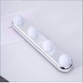 thumbnail image 1 of ZHAOCHENG Luces para espejo, luz de maquillaje para espejo frontal, lámpara de pared, luz de baño, lámpara frontal para fotografía con 4 bombillas LED y potentes ventosas, 1 of 5