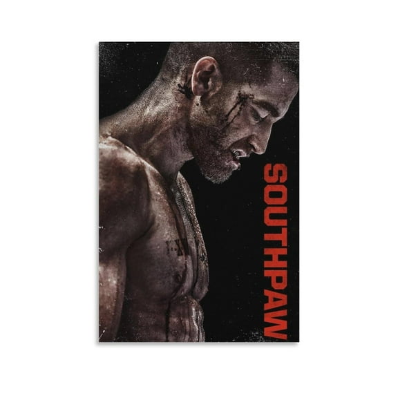 Art Posters Southpaw Movie Poster Poster Decorative Painting Canvas Wall Art Living Room Posters Bedroom Painting