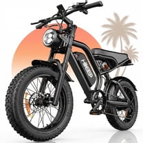 20" Fat Tire Electric Bike for Adults, 1500W Peak Adults Ebike, 48V 15Ah Battery Electric Mountain Bike UL2849