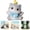 C, variant on Z52LingLing Decoration Miniature Resin Cat Figurine Cute Cartoon Pudding Kitten Desktop Ornament (Type B)