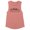 Desert Pink, variant on Skyline Houston Texas Women's Muscle Tank Medium Antique Gold