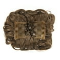 thumbnail image 2 of Messy Short Curly Hair Scrunchie Bun Piece Ponytail Hair Extensions Strech Chignon Comb Clip, 2 of 5