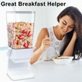thumbnail image 2 of Cereal Dispenser Countertop, Cereal Containers Storage, 5L Organization and Storage Containers for Kitchen, Snack Dispenser for Rice, Grains, Nuts,, 2 of 10