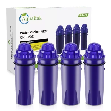 Water Filter Replacement CRF-950Z Pitcher for PPT700W PPF951K 4PACK