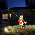 Clearance! Grinch! Greench! Christmas Lights Yard Funnying Decoration