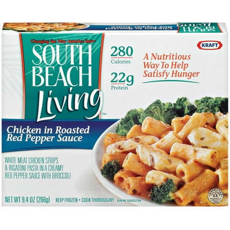 South Beach Living Frozen Entrees: Chicken In Roasted Red Pepper Sauce, 9.4 oz