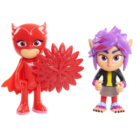 PJ Masks Hero vs. Villian 2-Pk Figure Set - Owlette & RIP