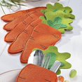 thumbnail image 3 of Fabric Easter Utensil Holder Bags with Carrot Design for Storage 10Pcs Set, 3 of 4