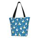 thumbnail image 1 of Fotbe Cartoon Goose Bolsa de Playa con Estampado, Bolsa de Hombro, Bolsa de Mano Espaciosa, Bolsa de Viaje Ligera, Bolsa de Compras Versátil, 1 of 6