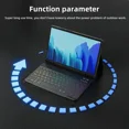 thumbnail image 3 of Keyboard Case for Samsung Galaxy Tab A9 Plus A9+ 11" Tablet Cover for Tab S8 S9 10 Plus S7 S9 FE+ A8 S6 Lite Magic Keyboard Case (Green English,Tab S8 S7Plus 12.4in), 3 of 7