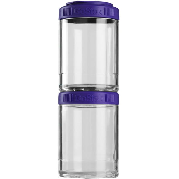 Blender Bottle GoStak 150cc 2Pak Twist n' Lock Storage Jars Walmart