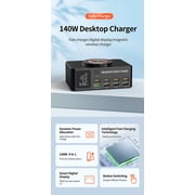 Wireless Charging Stand with Cable and Charger Magnetic,wireless fast charging base, multifunctional interface charger