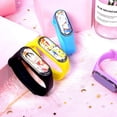 thumbnail image 3 of Reloj electrónico con 3 luces LED y pegatinas de dibujos animados para estudiantes, moderno, táctil, resistente al agua, 3 of 5