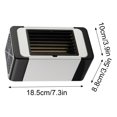 thumbnail image 3 of Ventilador de enfriador de aire de escritorio mini USB | Dispositivo portátil de enfriamiento evaporativo silencioso | Alimentado por USB | Uso interior y exterior | Velocidad ajustable | Luz, 3 of 9