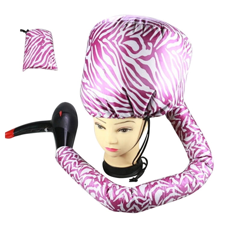 Portable Color Hair Drying Cap Quick Dry Blow Dryer Attachment Safe