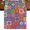 Light Green Light Yellow Light Purple, variant on Table Runners 108 Inches Long Dress Scarves, Colorful Ethnic Farmhouse Coffee/Dining/Kitchen Table Runner for Living Room, Modern Abstract National Geometric Purple 13x108 Inch