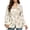 Beige Maple Leaves, variant on FOR U DESIGNS Green Leaves Print Womens Blazer Business Casual Suit Jackets Lightweight Long Sleeve Suit Jacket, Lapel Collar Button, Open Front, Comfortable Lined, Office Work Clothes