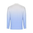 thumbnail image 6 of Generic Women's Colorblock T-Shirts Long Sleeve Fashion Round Neck Casual Top Fall Winter Soft Lightweight Pullover Tops, 6 of 6