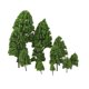 thumbnail image 1 of 12 Piezas Modelo Verde de Múltiples Escalas, Diseño de árboles, Tren, Paisaje Ferroviario, 1: 50-1: 500 Baoblaze Árbol modelo, 1 of 7