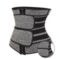 thumbnail image 3 of Entrenador de cintura de neopreno para mujer, corsé recortador, cinturón ajustable para pérdida de peso, faja moldeadora de cintura más delgada, 3 of 10