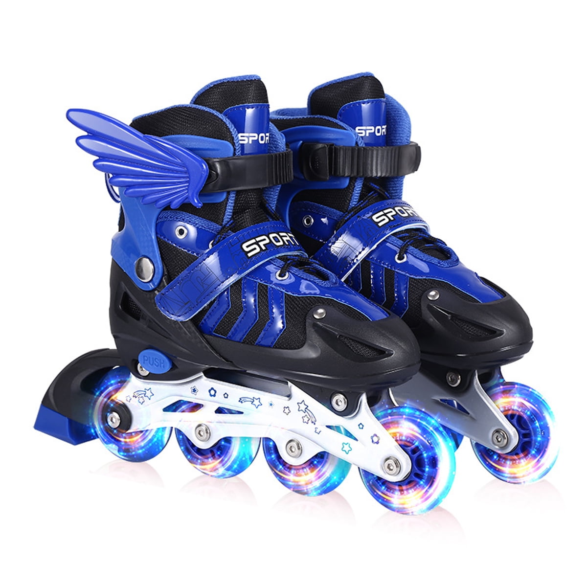 Inline Skates for Girls & Boys, Adjustable Roller Blades with