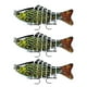 thumbnail image 2 of Soidarity Paquete de 3 señuelos de pesca de plástico de agua salada cebo falso atracción al aire libre Swimbaits artificiales Crankbait accesorio 10cm Pescar tipo 8 Soidarity OD023723-08, 2 of 6
