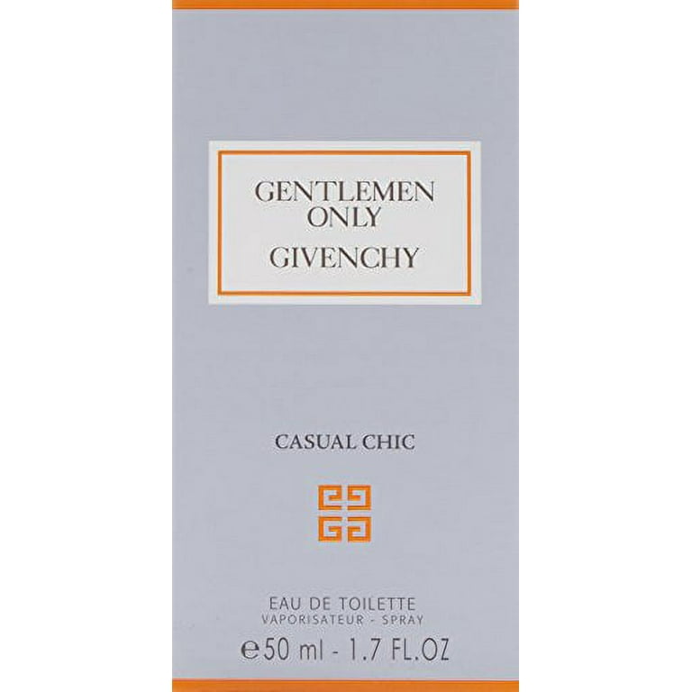 GENTLEMEN ONLY CASUAL CHIC * Givenchy 1.7 De / 50 ml Men oz Toilette Cologne Eau