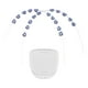 thumbnail image 5 of 2 adornos temporales para dientes con caja de almacenamiento, cadena para brackets, accesorio para brackets DIY Azul oscuro, 5 of 9