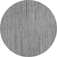 thumbnail image 1 of Ahgly Company Indoor Round Oriental Gray Modern Area Rugs, 6' Round, 1 of 4