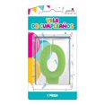 thumbnail image 1 of Velas de Cumpleaños Granmark No. 0 Verde, 1 of 4