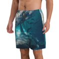 thumbnail image 2 of Fotbe Airplane Shark Trajes de Baño Estampados para Hombre, Shorts de Verano de Secado Rápido, Ropa de Playa, Bañadores-3X-Large, 2 of 6